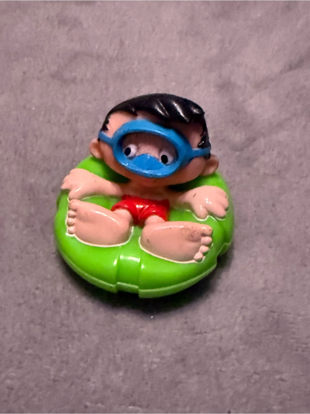 Vintage 1994 Bobby’s World McDonald’s Happy Meal Green Inner Tube Toy